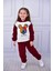 Unisex Çocuk Kapşonlu Mickey Nakışlı Polar Yumuşacık Takım 2