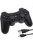 Ps3 Dualshock 3 Wireless Controller Oyun Kolu Joystick Ps3-Şarj Kablosu Hediye 2