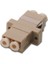 LC-LC Coupler, Duplex, Multimode, somun ve vida dahil 1