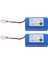 A4 A4S A6 V7 Robot Süpürge Için 2x 14.8V 2800MAH Yedek Pil (Yurt Dışından) 1