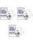 3x DC12-24V 28 Anahtar Rf Denetleyici Wifi App Müzik Ses Uzaktan Kumanda WS2812B WS2811 Rgb LED Şerit Işık Ev Dimmer (Yurt Dışından) 1