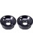 Gitar Jakı Contaları Fiş Yıkayıcılar Soket Çıkışı Tl 6.35MM 1/4 Inç Gitar Jack Somunları, Siyah (Yurt Dışından) 1