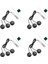 4 Adet Gitar Pikap 3x Piezo Pikap Dönüştürücü Akustik Gitar Ukulele Mandolin Aletleri Için (Yurt Dışından) 1