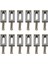 12 Parça Elektro Gitar Köprü Eyer Strat Tele Gitar Değiştirme Için Düz Set (Yurt Dışından) 1