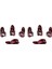 8x Gitar Parmak Seti Gitar Ağrı Geçirmez Parmak Seti Gitar Gitar Parmak Başparmak Işaret Parmağı Seti (Kırmızı) (Yurt Dışından) 1