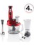 Hestia Multi 5 Fonksiyonlu Premium Blender Seti 1500 Watt, 1,5 Lt Doğrayıcı Hazne, 800 ml Ölçü Kabı, Paslanmaz Çelik Çırpıcı, Çift Taraflı Paslanmaz Çelik Bıçak, Buz Kırabilme Özelliği 1