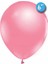 Metalik Pembe Balon 6 Inc 1