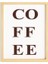 Mutfak Coffee Writing-Kahve Yazı Ahşap Çerçeveli Poster Tekli Dekor Duvar Tablo Seti 2