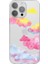 iPhone 13 Pro Max Colorful Clouds Tasarımlı Şeffaf Silikon Telefon Kılıfı 1
