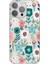 iPhone 13 Pro Max Flowers Tasarımlı Şeffaf Silikon Telefon Kılıfı 1