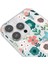 iPhone 13 Pro Max Flowers Tasarımlı Şeffaf Silikon Telefon Kılıfı 3