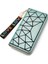 Geometrik Desen Uzun Clutch Cüzdan (Yurt Dışından) 1