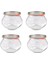 1062 ml Deco Kavanoz Seti (4 Adet) 1