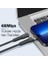 1 Metre 27W Süper Hızlı Type-C To iPhone Lightning Şarj ve Data Kablosu, Renkli LED Işıklı Kablo 4