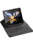 - Galaxy Z Fold 3 Uyumlu Kılıf Standlı Bluetooth Klavyeli Kıpta Keyboard Set Kılıf 1