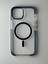 Apple iPhone 15 Serisi Magsafe Uyumlu Style Armor Şeffaf Sert Silikon Kılıf 1