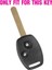 Silikon Anahtar Kılıfı Honda Civic Accord Pilot Fit Crv Ridgeline Jazz Frv Insight Cr-Z Anahtarsız Fob Kabuk Cilt Koruyucu (Yurt Dışından) 2