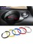 Siyah Orijinal Araba Alüminyum Alaşım Styling Anahtarlık Çıkartmalar Kılıf Kapak Bmw Mini Cooper Clubman Countryman R56 R57 R58 R60 Kapak (Yurt Dışından) 5