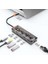 100W Pd 5in1 Type-C Hub Type-C To 4K@30Hz 1000 Mbps RJ45 5gbps Usb3.0 Usb2.0 Çeviriçi Hub 1