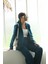 Astarlı Kuşaklı Blazer Set Ikili Takım Lacivert 1