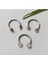 Cerrahi Çelik Piercing, Küpe, Kulak, Dudak, Kıkırdak, Tragus, Helix, (3 Lü Set) 1