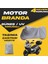 Kral Motor KR-100-2A  Arka Çantalı Taşıma Çantalı   Motor Brandası Koruyucu   4 Mevsim Koruma Gri Taşıma Çantalı 1