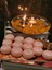 Iv Candles Sweet&home 12'li Pudra Pembe Macoron Suda Yüzen Mum 5