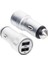 Powerway X-633 Çift USB Li 3.1 Amper Metal Çakmaklık Araç Şarj Cihazı Oto Çakmaklık Şarj Aleti Hızlı Şarj 3