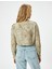 Crop Gömlek Kargo Cepli Uzun Kollu Viskon 4