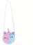 Peluş Crossbody Çanta Karikatür Çocuk Omuz Çantası Sevimli Tek Boynuzlu At Tek Fermuarlı Tavşan Kürk Batik Küçük Omuz Çantası (Yurt Dışından) 1