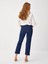 Slim Fit Pensli Paça Yırtmaçlı Jean Pantolon 68456 4