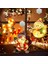 Window Decoration Lights Vantuzlu Yılbaşı Süsü Ledli Noel Baba 6