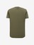Haki Erkek Bisiklet Yaka Relaxed Baskılı T-Shirt D4SM-TST3258 2