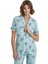 Kadın Pijama Takımı 51411 - Mavi 5