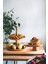 Justwood 2 Li 2 Katlı Kek Stantı ve 20 cm Mini Kurabiye Pasta Sunumluk Seti 1