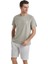 Erkek Pijama Takımı 40470 - Kahverengi 4
