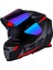Storm 2 Racer Full Face Motosiklet Kaskı Gökkuşağı Vizörlü 5