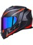 Storm 2 Racer Full Face Motosiklet Kaskı Gökkuşağı Vizörlü 4