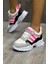 Lastikli Cırtlı Yumuşak Esnek Hafif Nefes Alabilen Unisex File Çocuk Sneaker Spor Ayakkabı 1