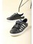 Mackrock Sports Patik Filet Beyaz Cırtlı Rahat Esnek Hafif Günlük Unisex Kids Şık Çocuk Sneaker Spor Ayakkabı 3