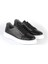 Siyah Erkek Deri Sneaker Ayakkabı 3