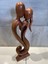 Ahşap Çift / Sevgililer Biblo - 60 cm 2