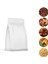 Beyaz Flat Bottom Kilitsiz Torba 11 x 21,5+4 cm 250 gr 100 Adet 1
