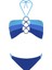 Halka Aksesuarlı Straplez Bikini 1