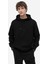 Outlet Bul Outletbul Siyah Düz Model Şardonlu Sweatshirt 1