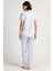 Kadın Kısa Kol Pijama Takım , 312033 4