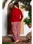 Mevsimlik Uzun Kollu %100 Pamuk Kadın Pijama Takımı- Desenli Kadın Pijama 2
