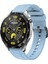 Huawei Watch Gt 2 / Gt2 Pro 46 mm Uyumlu Yumuşak Silikon Kordon Spor Kayış Soft Jel Premium Silikon 4