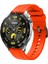 Huawei Watch Gt 2 / Gt2 Pro 46 mm Uyumlu Yumuşak Silikon Kordon Spor Kayış Soft Jel Premium Silikon 4