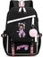 Yeni Sırt Çantası Aphmau Anime Kız Öğrenci Okul Çantası Kadın Dizüstü Sırt Çantası USB Okul Çantası (Yurt Dışından) 4